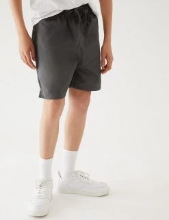 M&S Collection Unisex Pure Cotton Sports Shorts (2-16 Yrs) -School Uniform Sales Store SD 04 T93 5254 T3 X EC 3