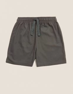 M&S Collection Unisex Pure Cotton Sports Shorts (2-16 Yrs) -School Uniform Sales Store SD 04 T93 5254 T3 X EC 90
