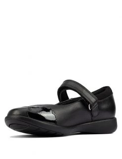 CLARKS Kids' Leather Riptape Mary Jane Shoes (Kid Size 10-2.5) 10 CLARKS Kids' Leather Riptape Mary Jane Shoes (Kid Size 10-2.5) -School Uniform Sales Store SD 08 T94 3033 Y0 X EC 3