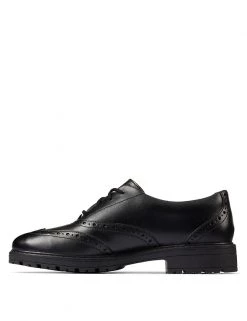 CLARKS Shoes Kids' Leather Brogues (Youth Size 3-9) -School Uniform Sales Store SD 08 T94 3158 Y0 X EC 4