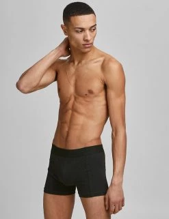 JACK & JONES Underwear 3pk Cotton Rich Trunks -School Uniform Sales Store SD 10 T18 1277 Y0 X EC 3