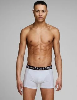 JACK & JONES Men's Trunks 3pk Cotton Rich Trunks 8 JACK & JONES Men's Trunks 3pk Cotton Rich Trunks -School Uniform Sales Store SD 10 T18 1278 T4 X EC 1