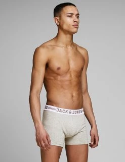 JACK & JONES Men's Trunks 3pk Cotton Rich Trunks 9 JACK & JONES Men's Trunks 3pk Cotton Rich Trunks -School Uniform Sales Store SD 10 T18 1278 T4 X EC 2