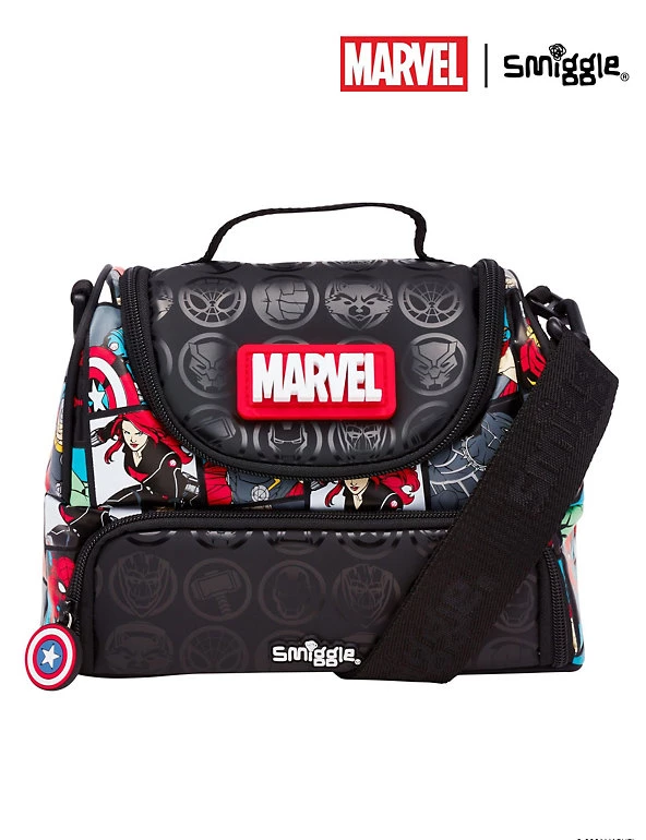 SMIGGLE Lunchboxes Marvel Double Decker Lunchbox 3 SMIGGLE Lunchboxes Marvel Double Decker Lunchbox